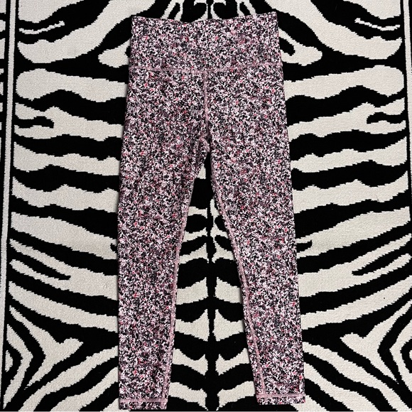 NWOT Athleta Elation 7/8 Tight In Paint Texture Sunset Size Small - Picture 5 of 7